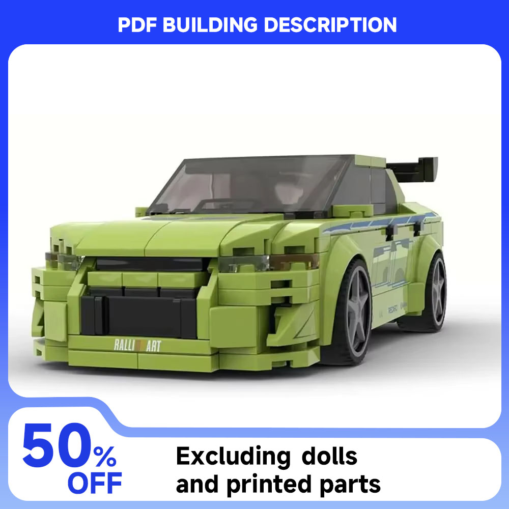 Lego Set City - Speed ​​Series MOC Racing Movie Model