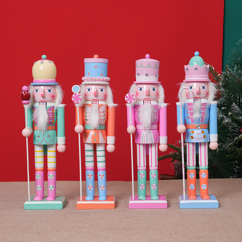 Nutcracker Figurine - 30cm Nutcracker Figurine Soldier Doll Desktop