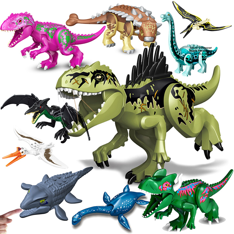 Lego Set City - Jurassic Dinosaur World Brutal Raptor T-Rex