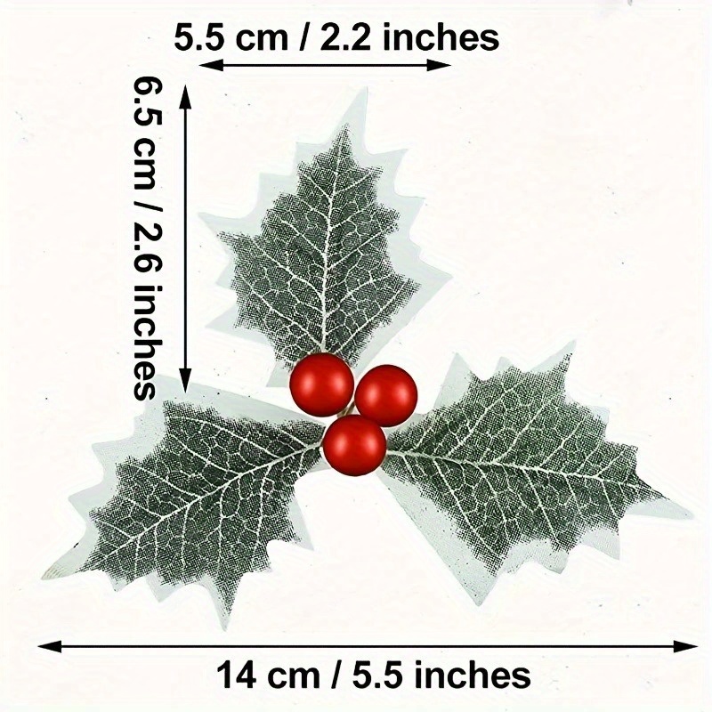10 Pcs Artificial Holly Berrie - Christmas Wreath Fake review and price