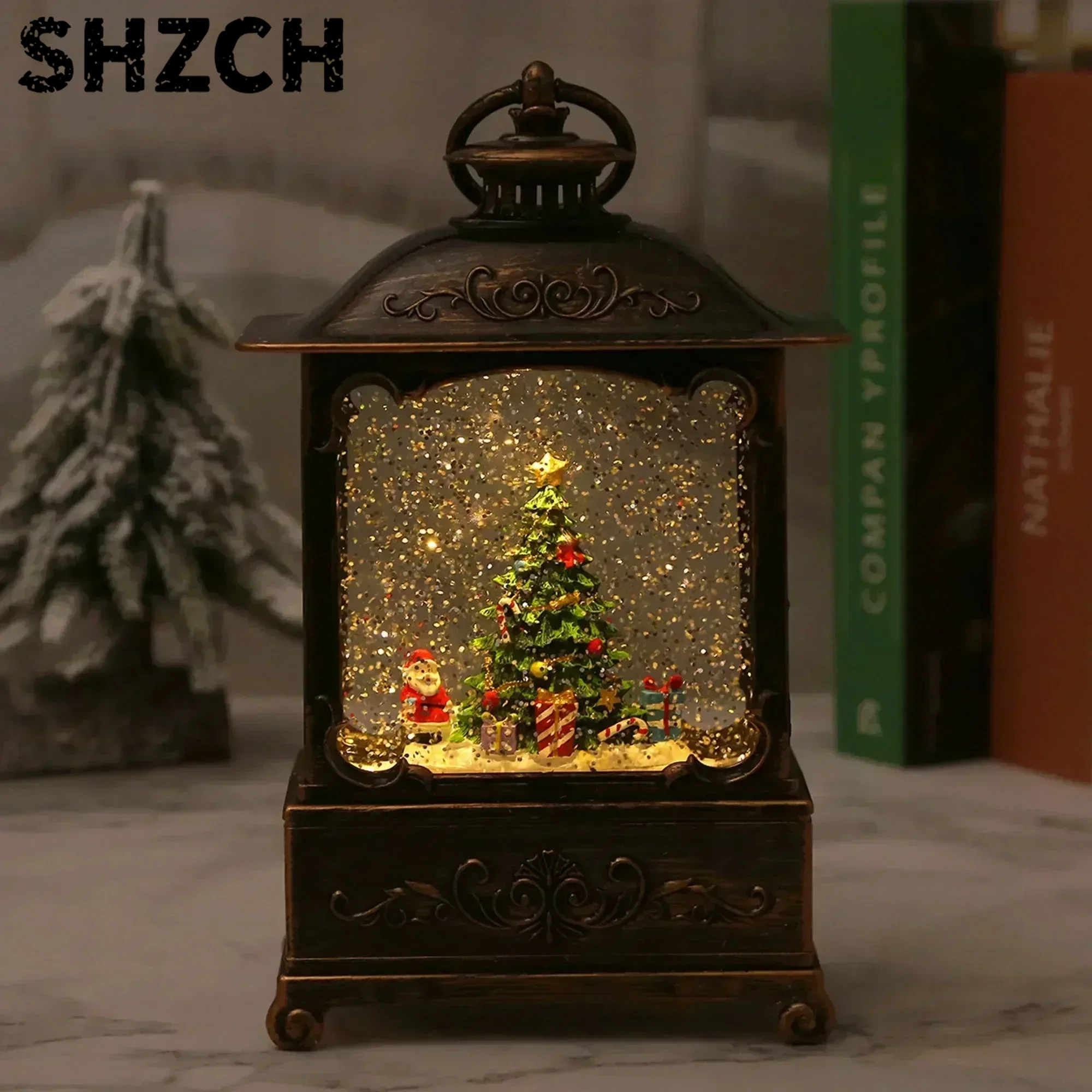 Christmas Snow Globe Lantern M - Snow Globe Musical review and price