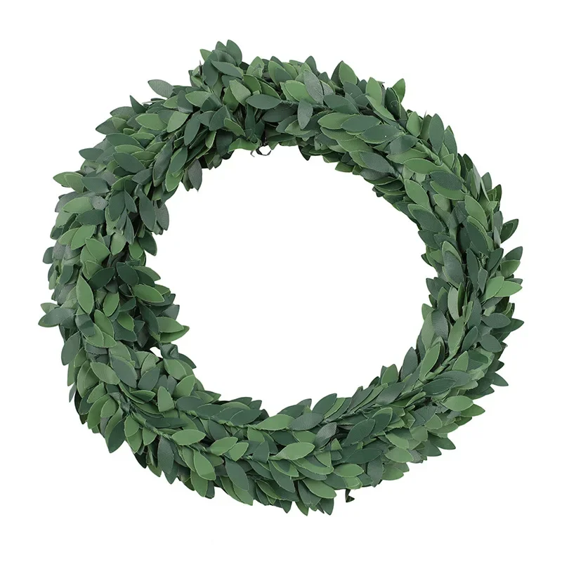 7 Meters Iron Wire Green Leaf  - Christmas Wreath Fake review and price