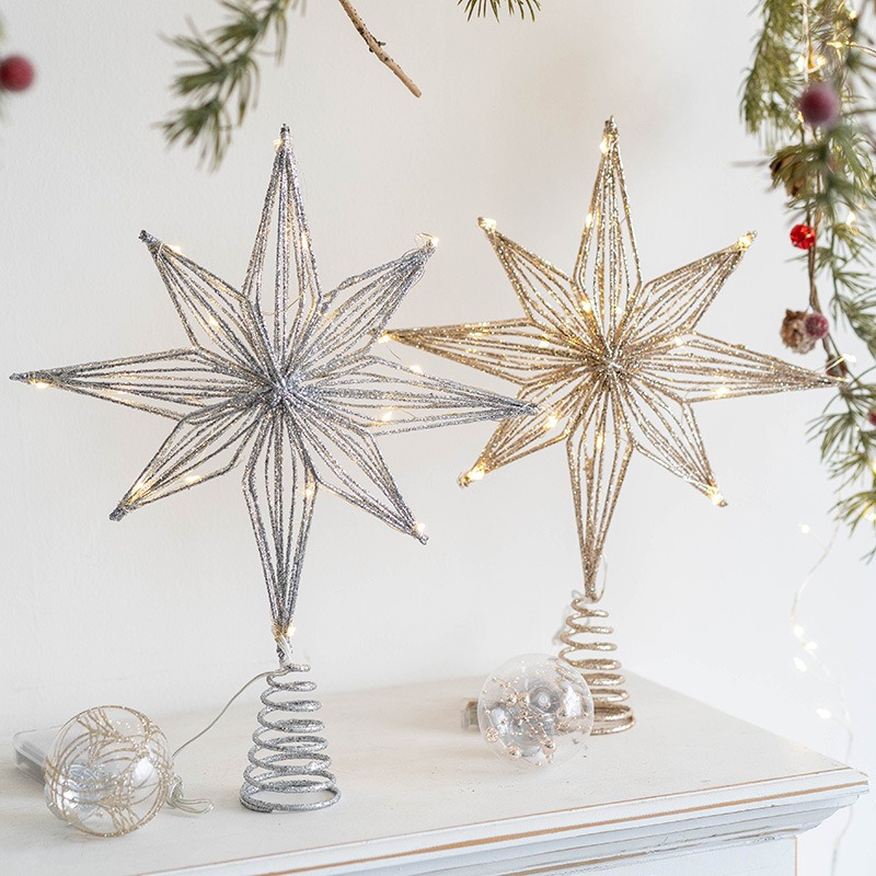 Christmas Decoration Iron Tree - Star Tree Topper review and price
