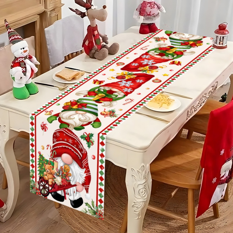 Christmas Table Runner Faceles - Christmas Table Runner review and price