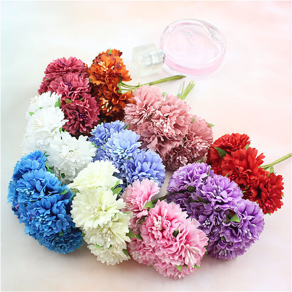 18PCS Artificial Flowers Bouqu - Christmas Wreath Fake review and price