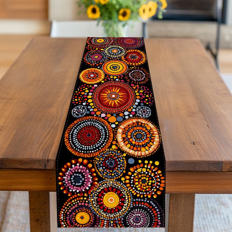 Mandala Dot Art Table Runner S - Christmas Table Runner review and price