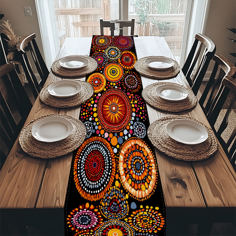 Mandala Dot Art Table Runner S - Christmas Table Runner review and price