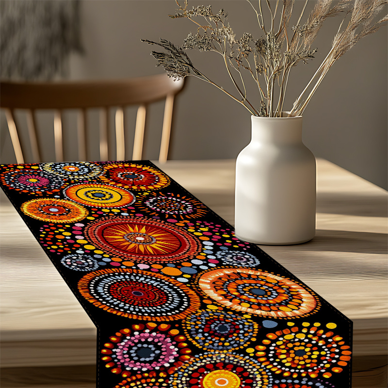 Mandala Dot Art Table Runner S - Christmas Table Runner review and price