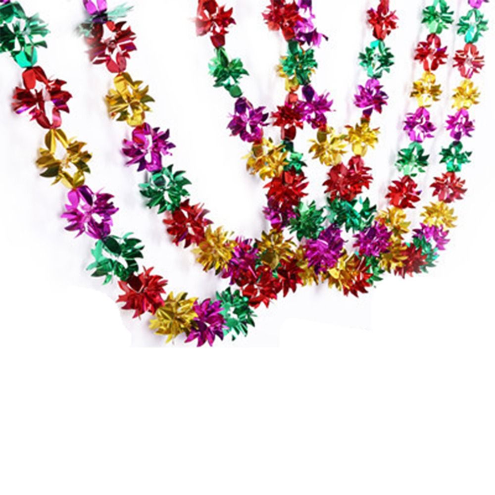 3D Christmas Foil Garlands DIY - Tinsel Garland Decoration review and price