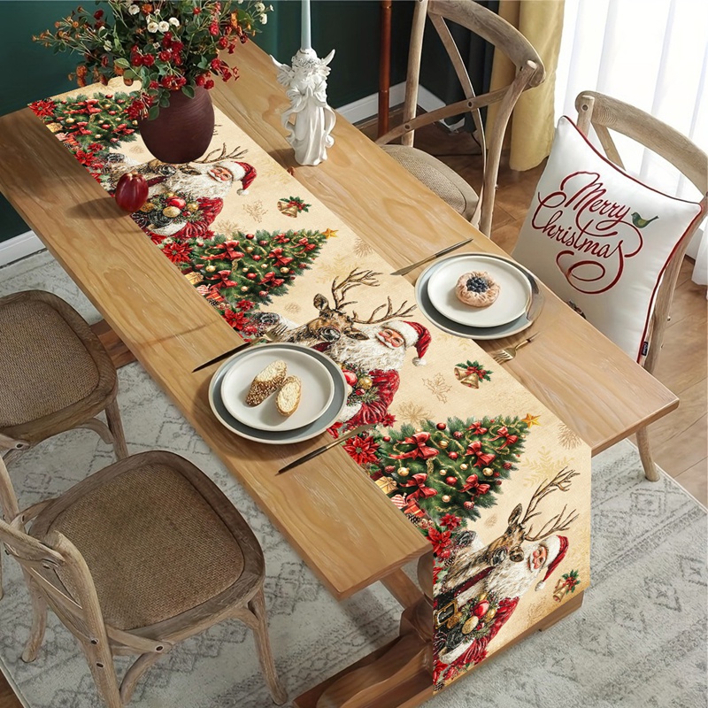 Vintage Christmas Table Runner - Christmas Table Runner review and price