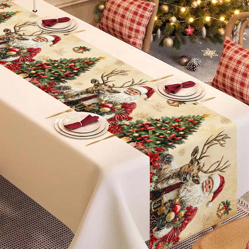 Vintage Christmas Table Runner - Christmas Table Runner review and price
