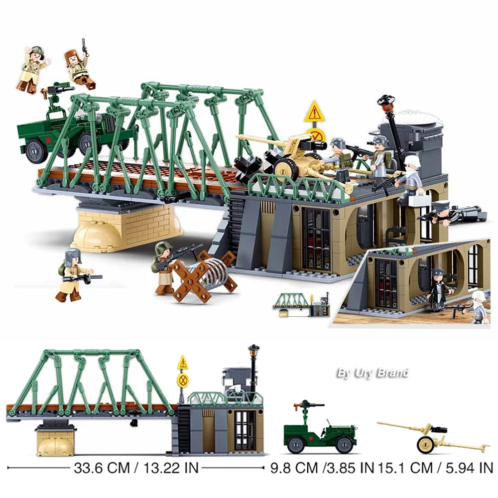 Sluban Military Plane City War - Lego Set City review and price