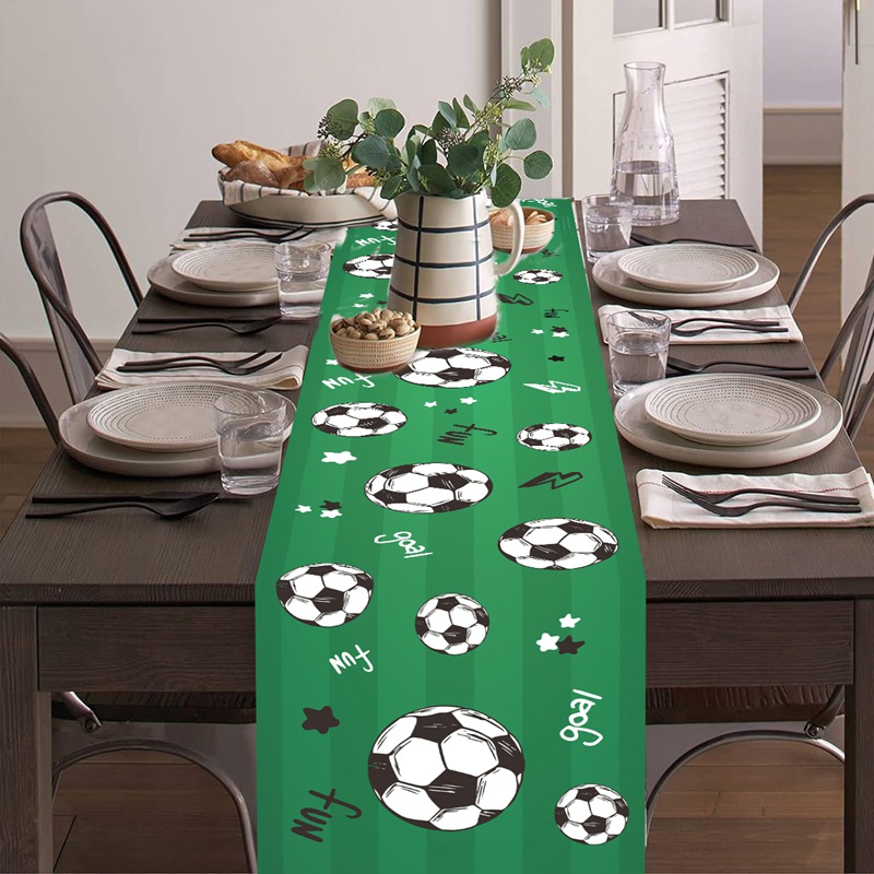 1pc Soccer/Football Party Tabl - Christmas Table Runner review and price