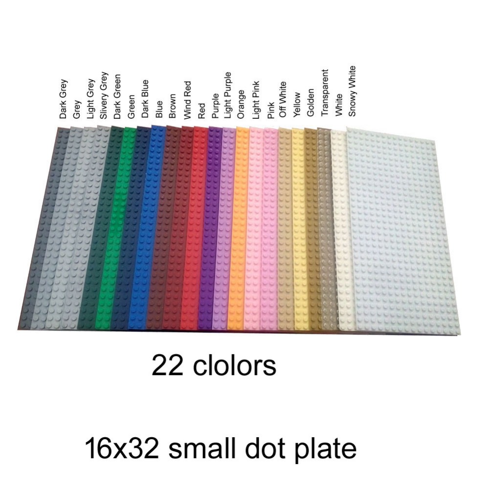 22 colors item 3857 baseplate  - Lego Set City review and price